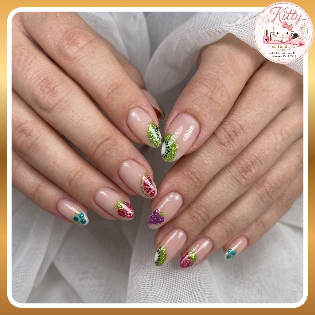 Kitty Nails Design